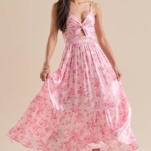 Altar'd State Eloise Floral Maxi Dress